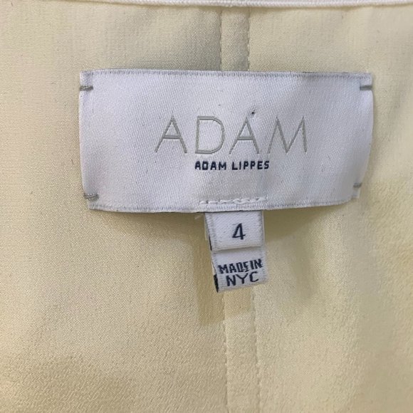 Adam by Adam Lippes Canary Yellow Ruffle Dress - Picture 3 of 3